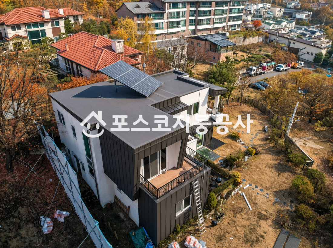 칼라강판 스틸방수 시공사례