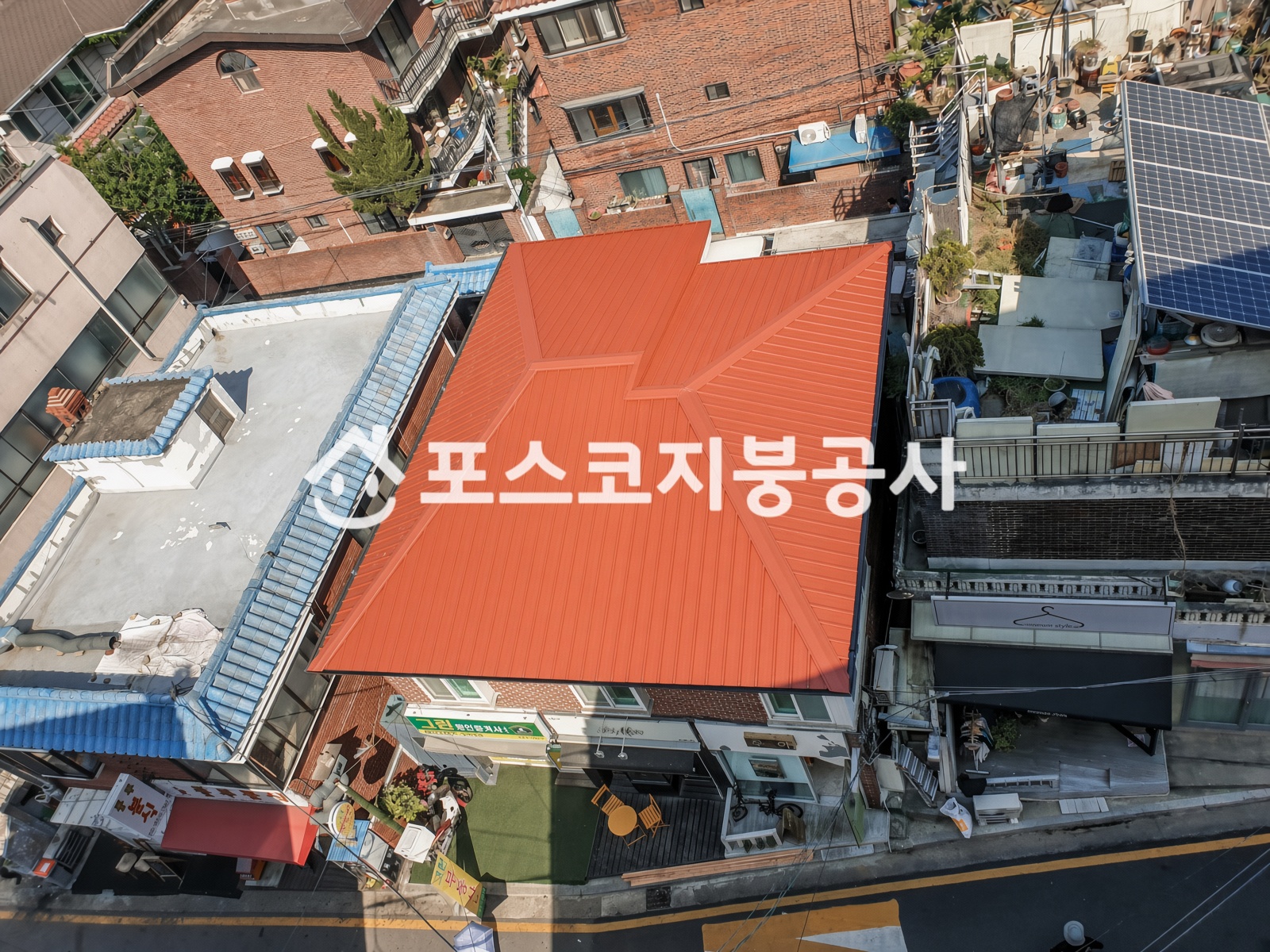 대구 달서구 칼라강판 스틸방수 시공사례