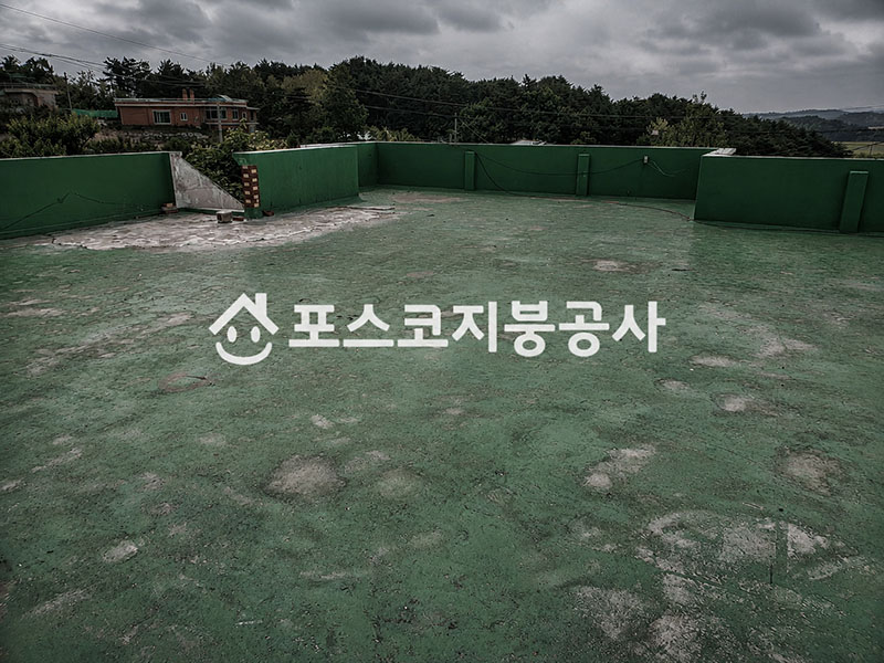 대구 달서구 옥상 스틸방수 시공 전 사진